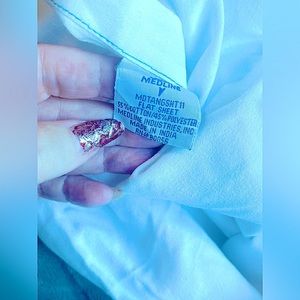 Cotton blend flat sheet double/Full Medline made in India White hospital quality